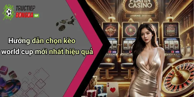 Hướng dẫn chọn kèo world cup mới nhất hiệu quả