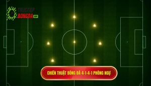 Chiến thuật bóng đá 4-1-4-1 phòng ngự