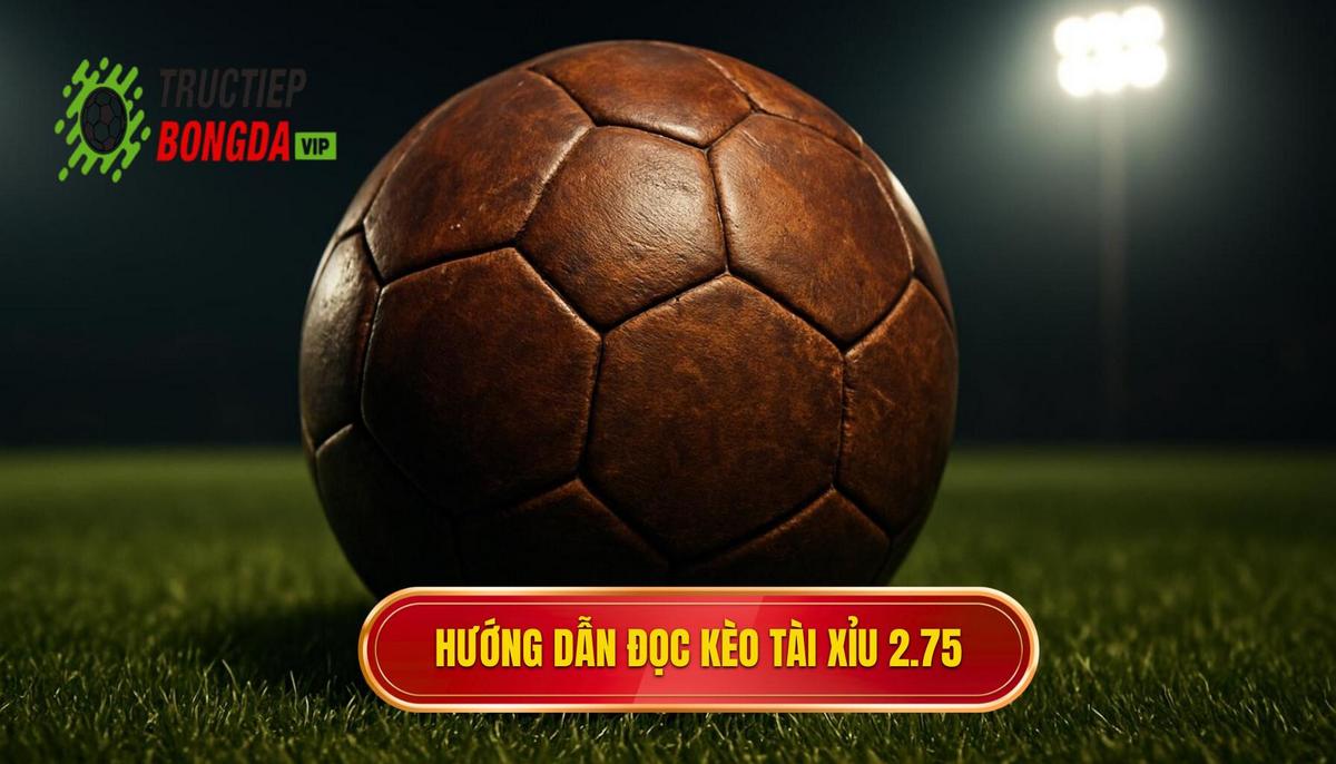 Cách Đọc Chính Xác Kèo Tài Xỉu 2.75 Hiệp 1