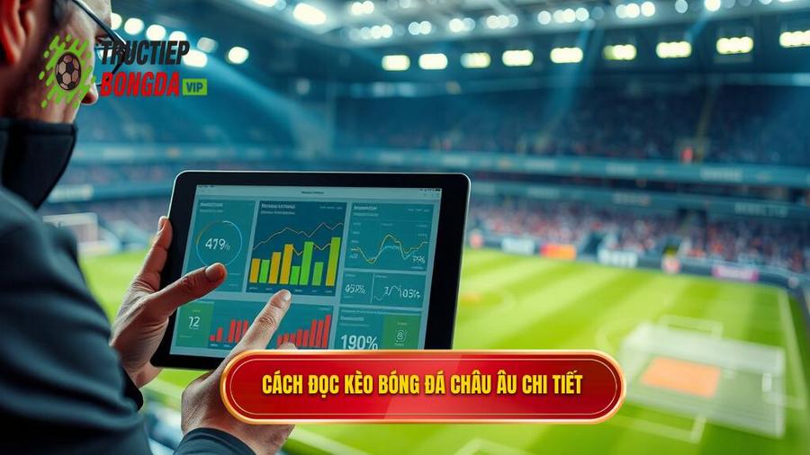 Cách đọc kèo bóng đá Châu Âu chi tiết