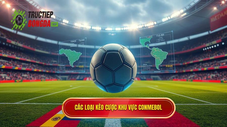 Các loại kèo cược khu vực CONMEBOL
